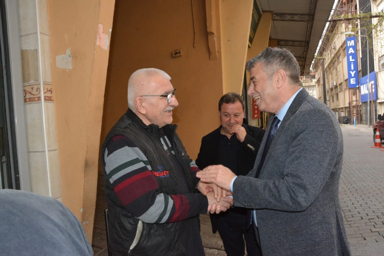 KÜNKÇÜ, ESNAFIN NABZINI ÇARŞIDA TUTTU