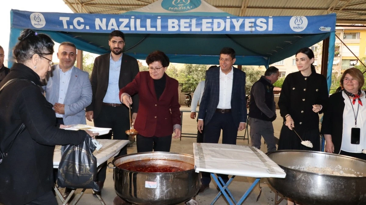 Nazilli&rsquo;de son iftar programı Turan Mahallesi'nde ger&ccedil;ekleştirildi
