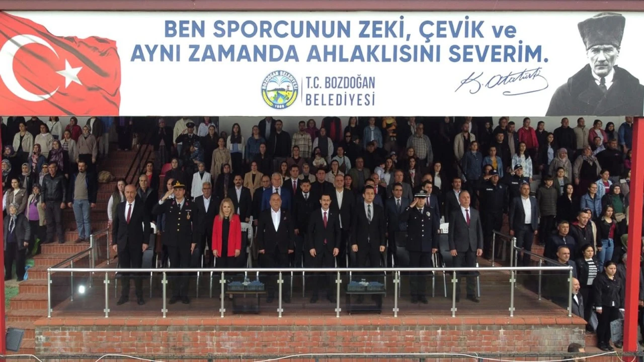 Bozdoğan’da 23 Nisan Yağmura Rağmen Coşkuyla Kutlandı