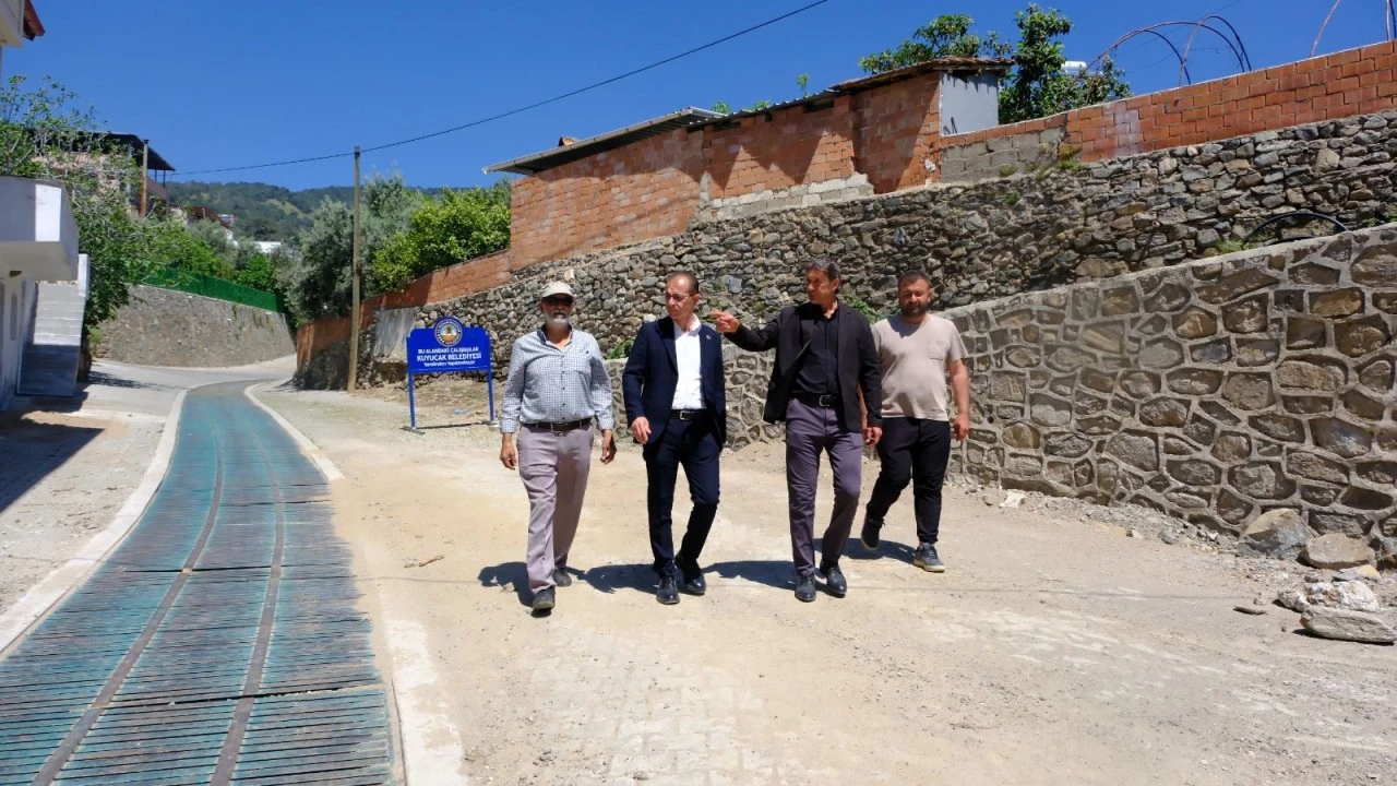 Kuyucak’ta Yol Güvenliği Çalışmaları Tamamlandı