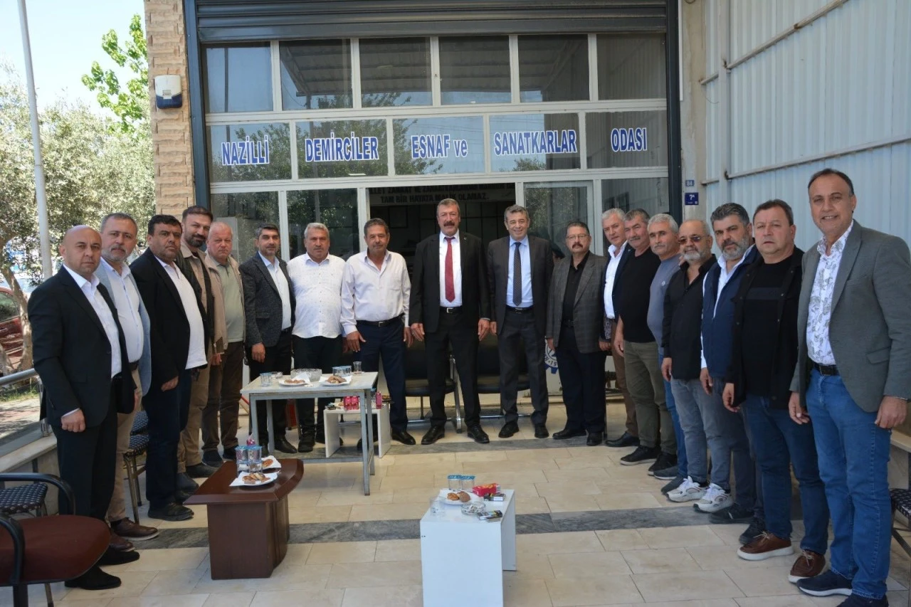Başkan Künkcü’den Nazilli’de güç gösterisi: “Mavi listede buluşalım”