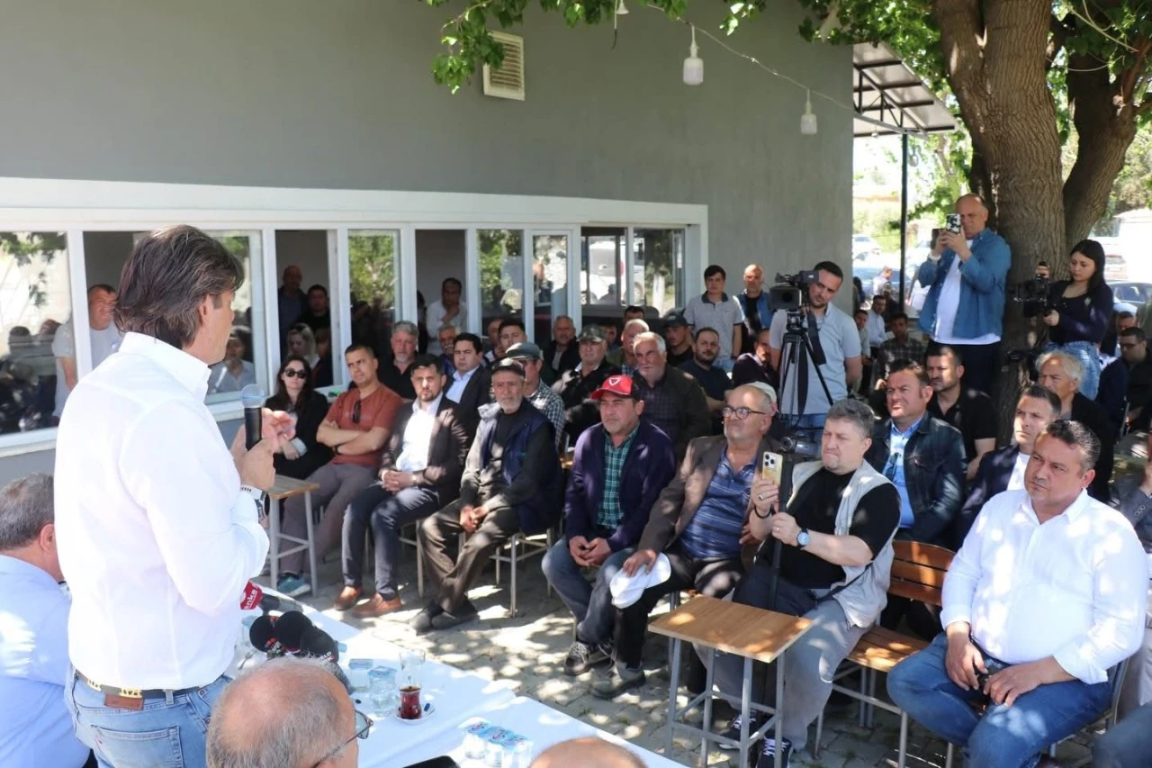 CHP’li Solakoğlu Bozdoğan’da üreticilerle buluştu: “Tarım sahadan yönetilmeli”
