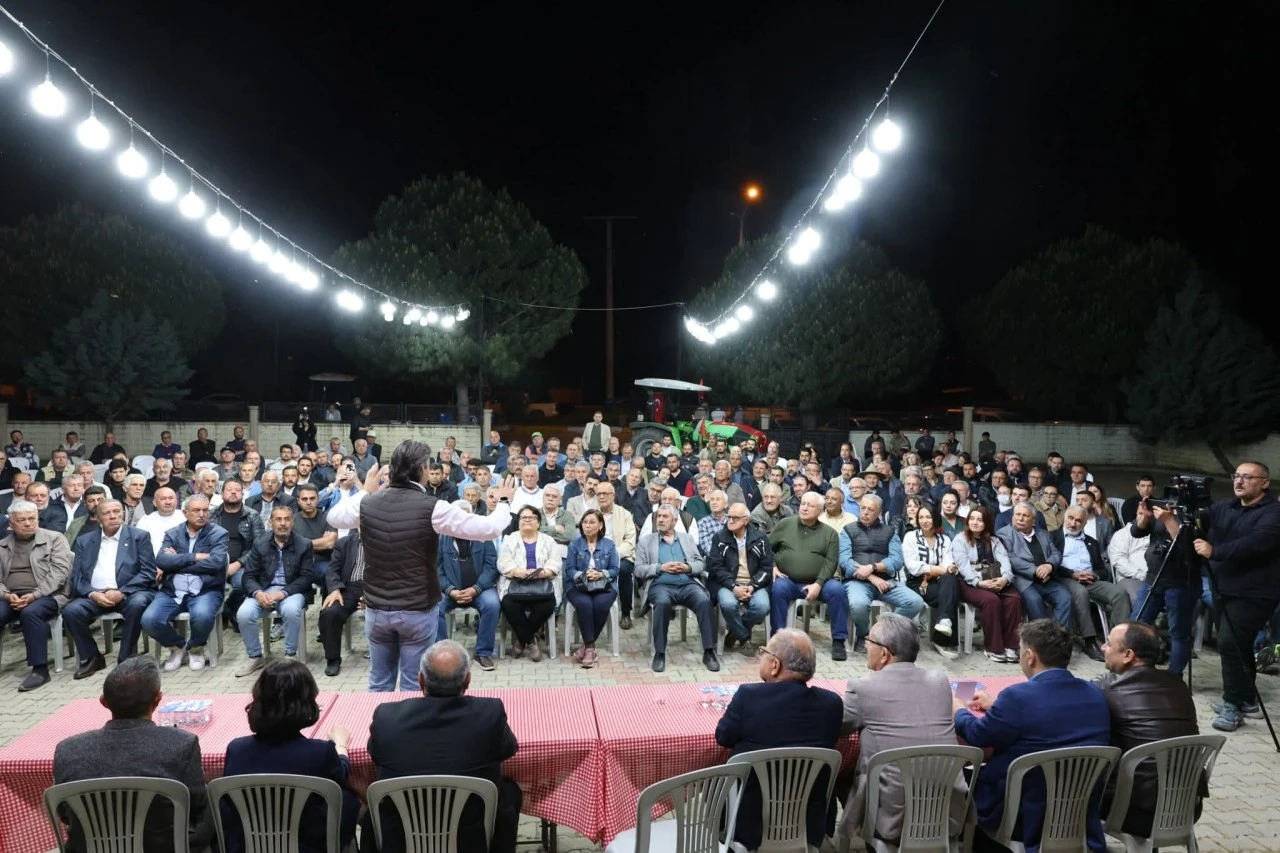 NAZİLLİ’DE “KAZANAN ÇİFTÇİ, BÜYÜYEN TÜRKİYE” BULUŞMASI