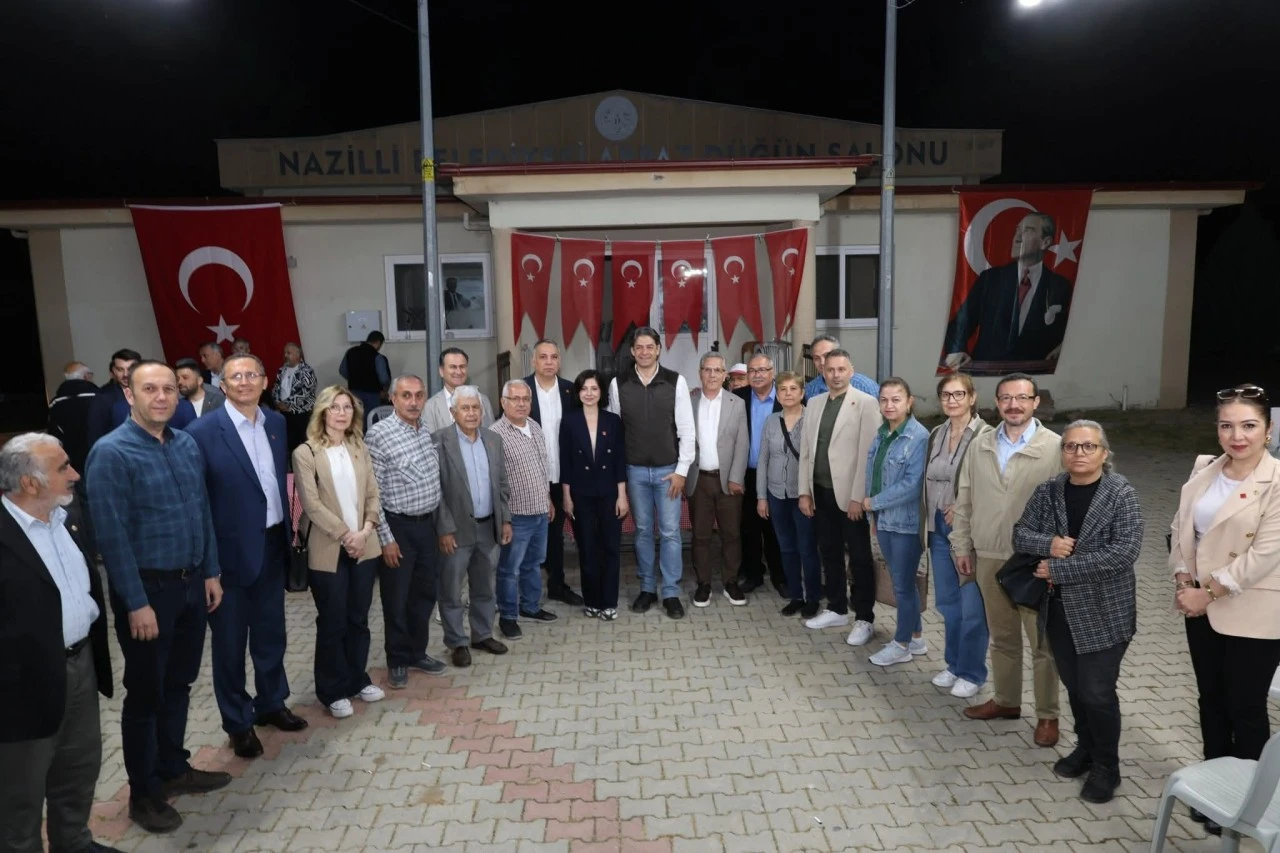 NAZİLLİ’DE “KAZANAN ÇİFTÇİ, BÜYÜYEN TÜRKİYE” BULUŞMASI