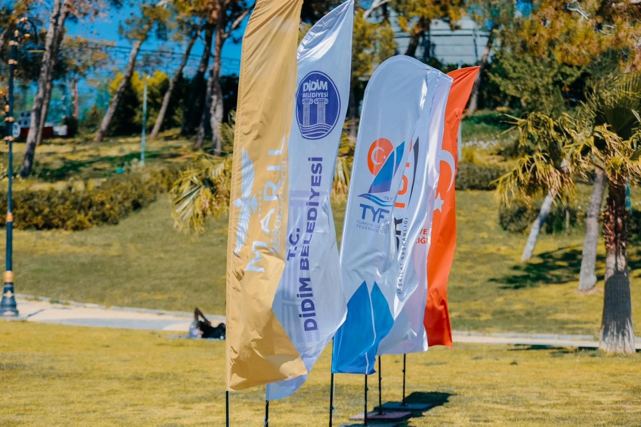 TYF Yelken Ligi IQ Foil Yıldızlar Kupası’nda genç sporcular Didim’de mücadele ediyor