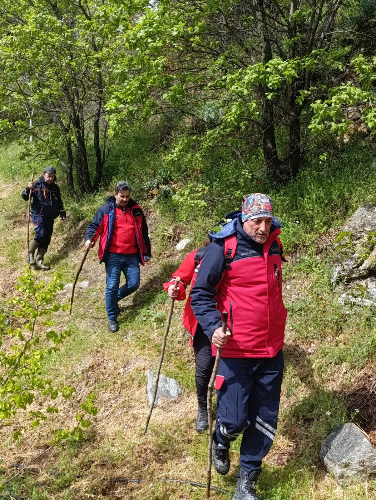 NAZİLLİ BELEDİYESİ NAFAD EKİPLERİ KAYIP VATANDAŞ İÇİN SEFERBER OLDU
