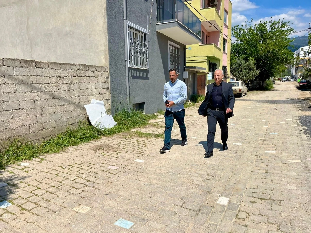 BAŞKAN KIVRAK SAHADAN AYRILMIYOR: HER ÇALIŞMAYI YAKINDAN TAKİP EDİYOR
