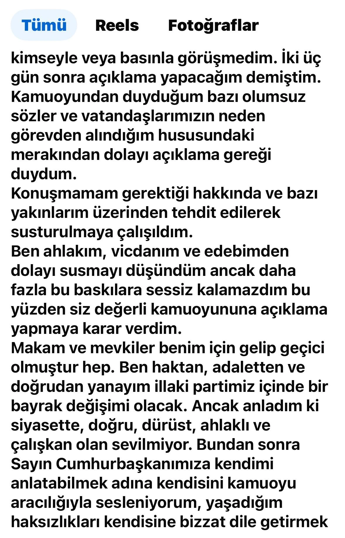 İstifası alınan Başkan Arslantaş “Hakkımı helal etmiyorum” 