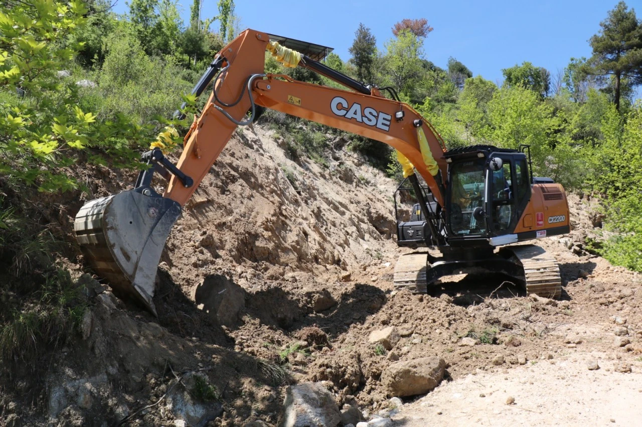 Madran Yayla Yolunda Çalışmalar Tamamlandı