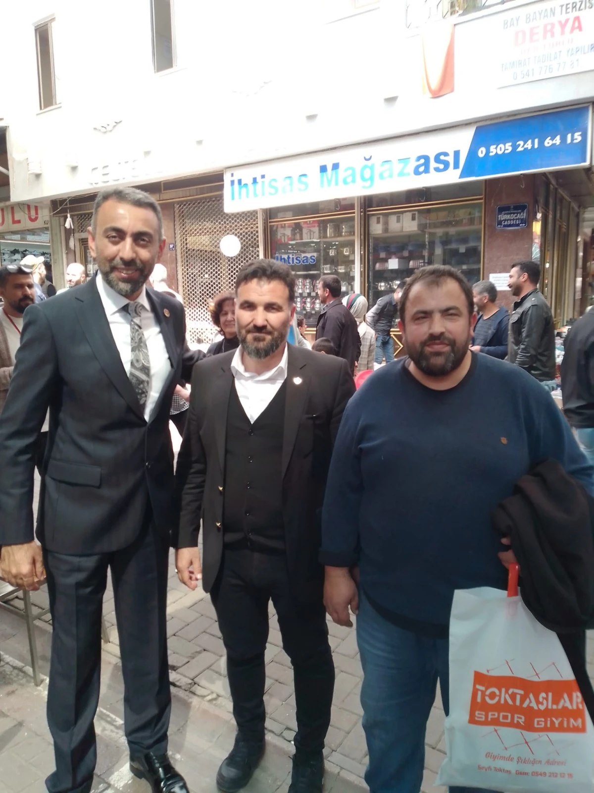BBP AYDIN MV ADAYI RIDVAN EŞİN, NAZİLLİ HALKI İLE BULUŞTU