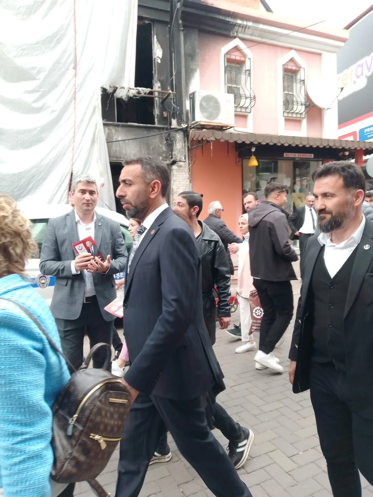BBP AYDIN MV ADAYI RIDVAN EŞİN, NAZİLLİ HALKI İLE BULUŞTU
