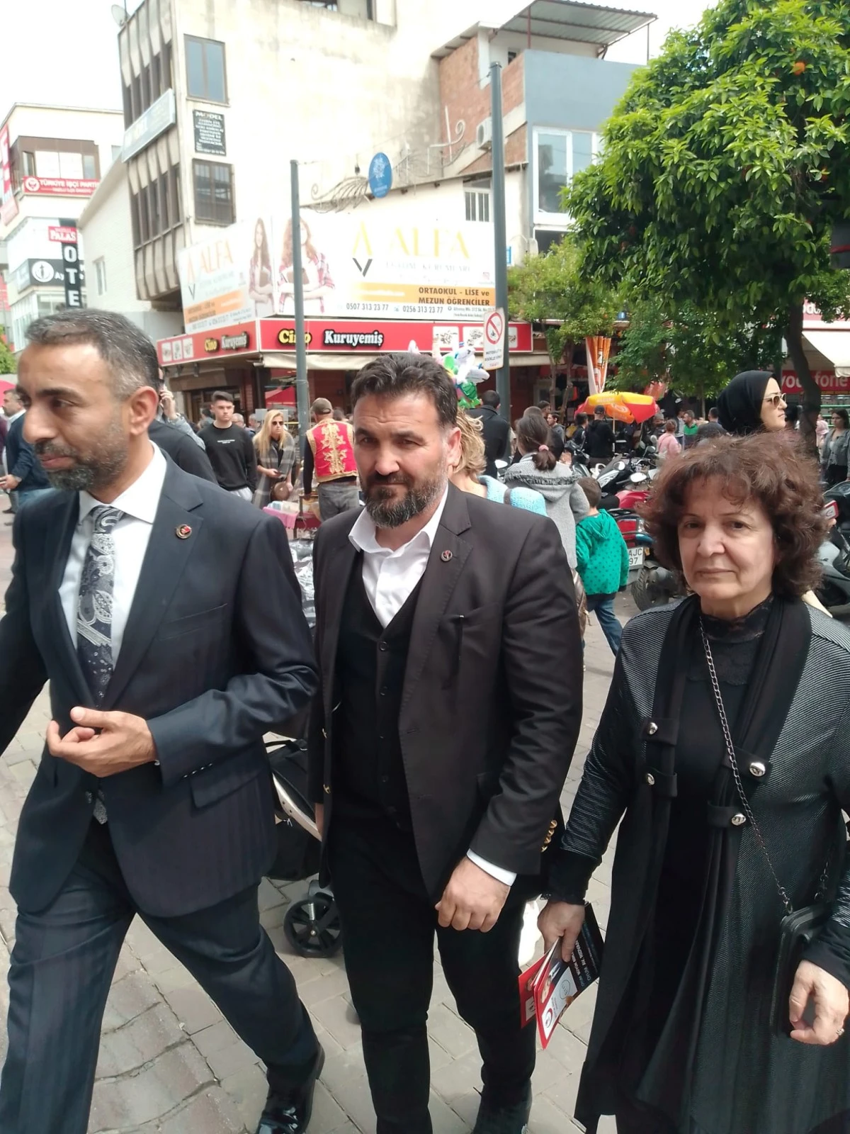 BBP AYDIN MV ADAYI RIDVAN EŞİN, NAZİLLİ HALKI İLE BULUŞTU