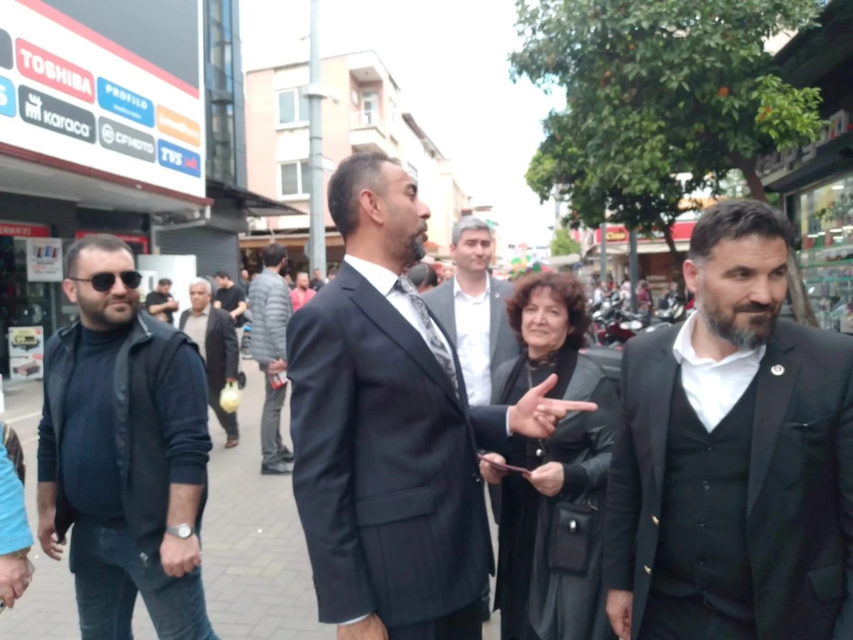 BBP AYDIN MV ADAYI RIDVAN EŞİN, NAZİLLİ HALKI İLE BULUŞTU