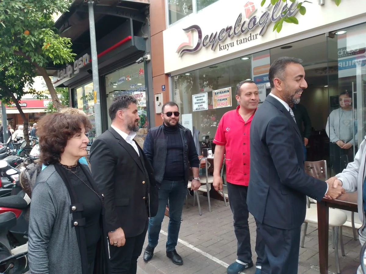 BBP AYDIN MV ADAYI RIDVAN EŞİN, NAZİLLİ HALKI İLE BULUŞTU