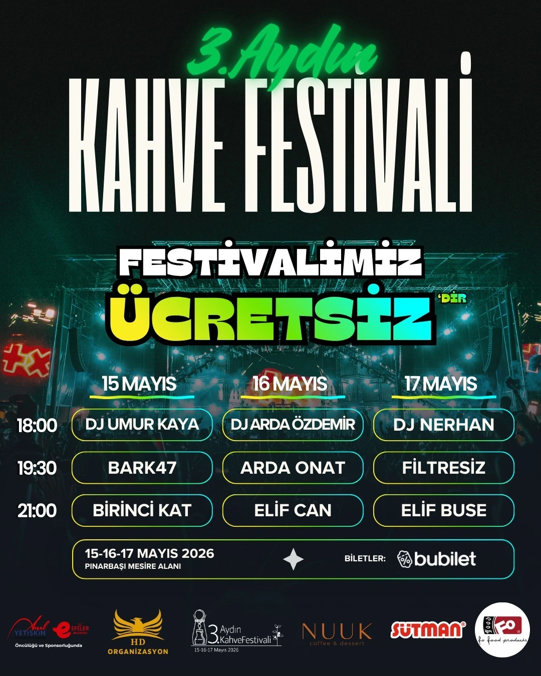 AYDIN’DA KAHVE FESTİVALİ COŞKUSU BAŞLIYOR