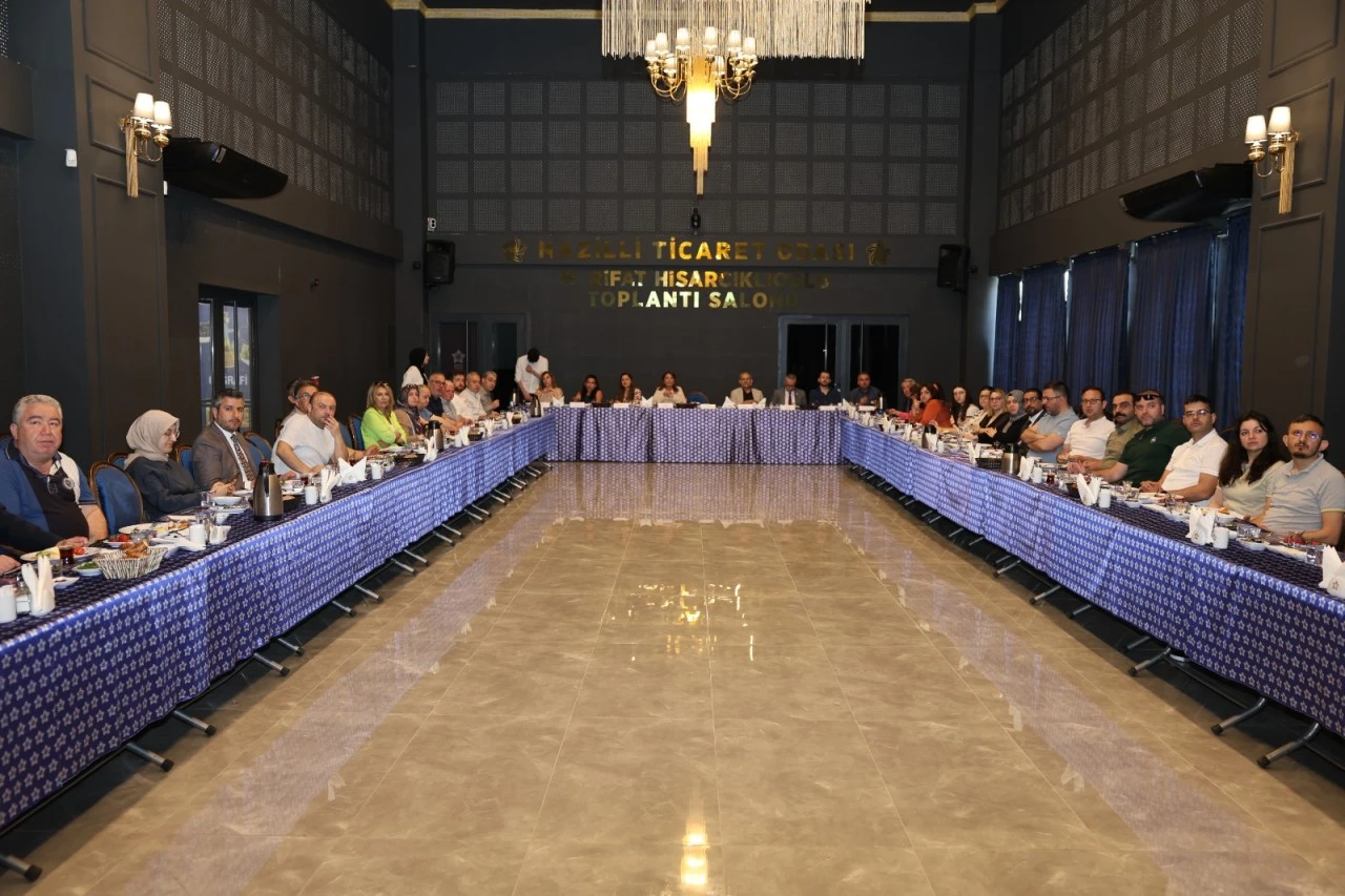 NAZİLLİ TİCARET ODASI’NDA MALİ MÜŞAVİRLER BULUŞMASI MALİ MÜŞAVİRLER NTO’DA BİR ARAYA GELDİ