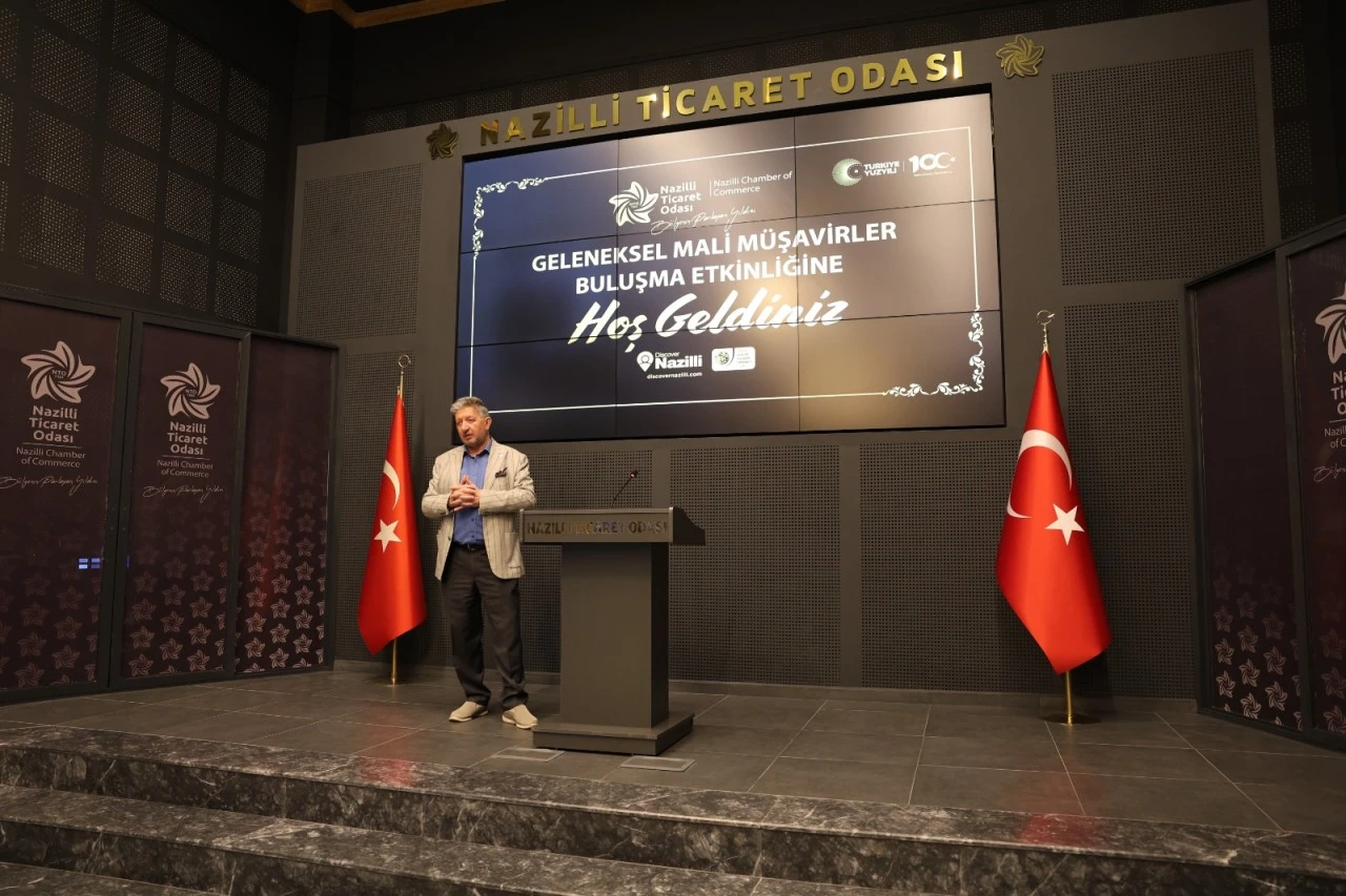 NAZİLLİ TİCARET ODASI’NDA MALİ MÜŞAVİRLER BULUŞMASI MALİ MÜŞAVİRLER NTO’DA BİR ARAYA GELDİ