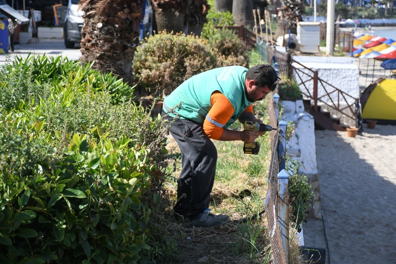 KADINLAR DENİZİ PLAJI YAZ SEZONUNA IŞIL IŞIL HAZIRLANIYOR