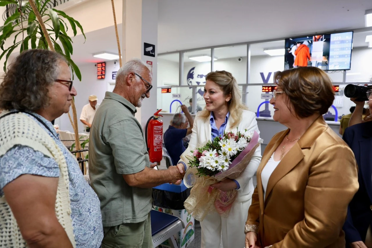 CHP KADIN KOLLARI GENEL BAŞKANI DR. ASU KAYA’DAN BAŞKAN HATİCE GENÇAY’A ZİYARET