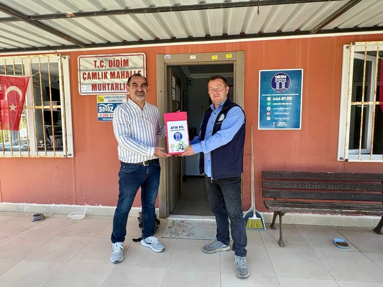 DİDİM’DE ATIK PİLLER GERİ DÖNÜŞÜME KAZANDIRILIYOR