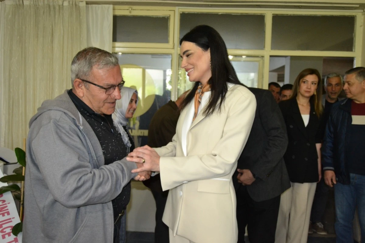 AK Partili Sarıbaş'tan Çine'ye ziyaret