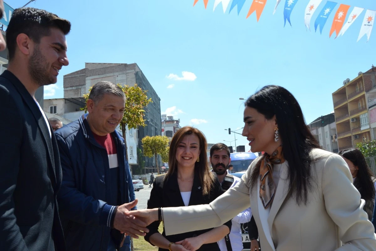AK Partili Sarıbaş'tan Çine'ye ziyaret