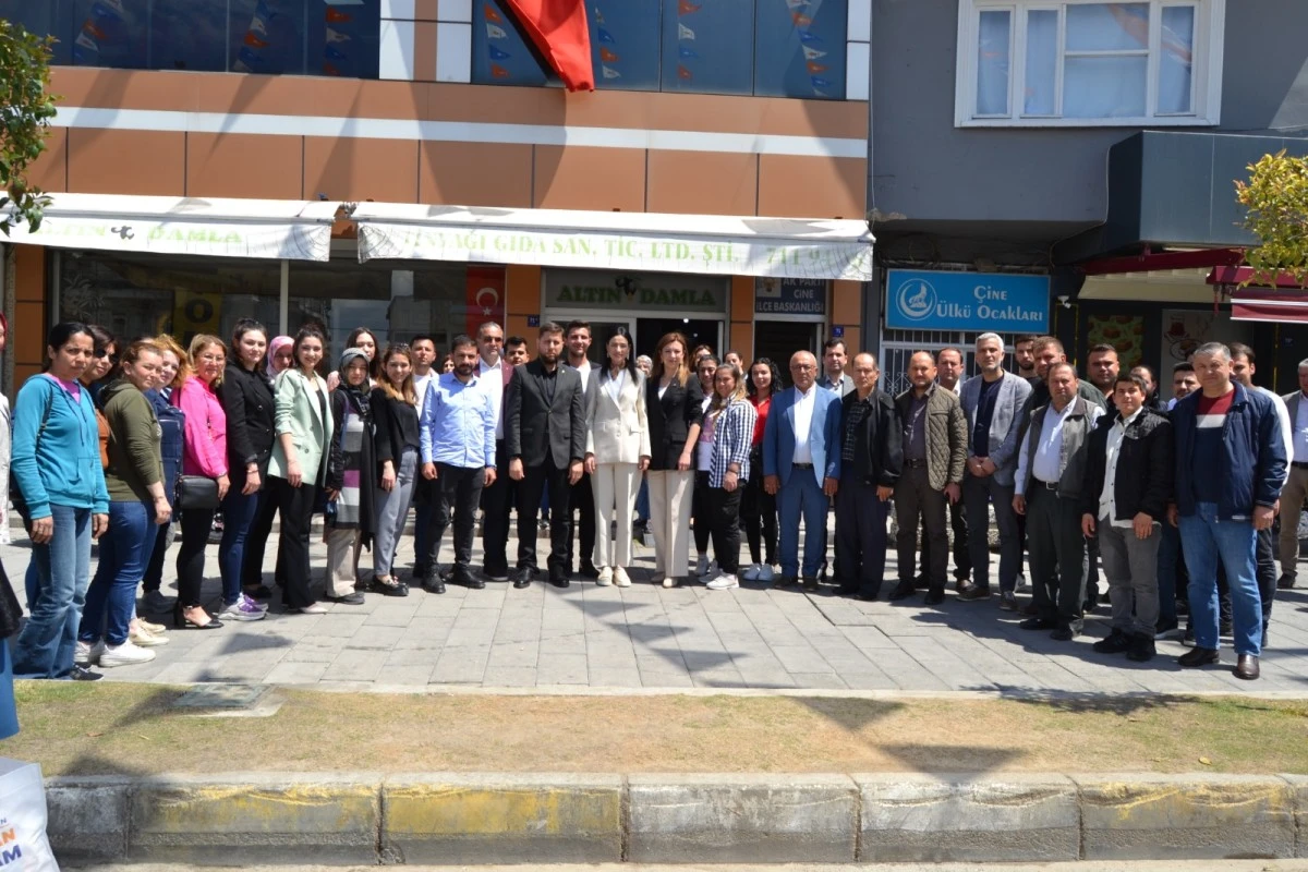 AK Partili Sarıbaş'tan Çine'ye ziyaret