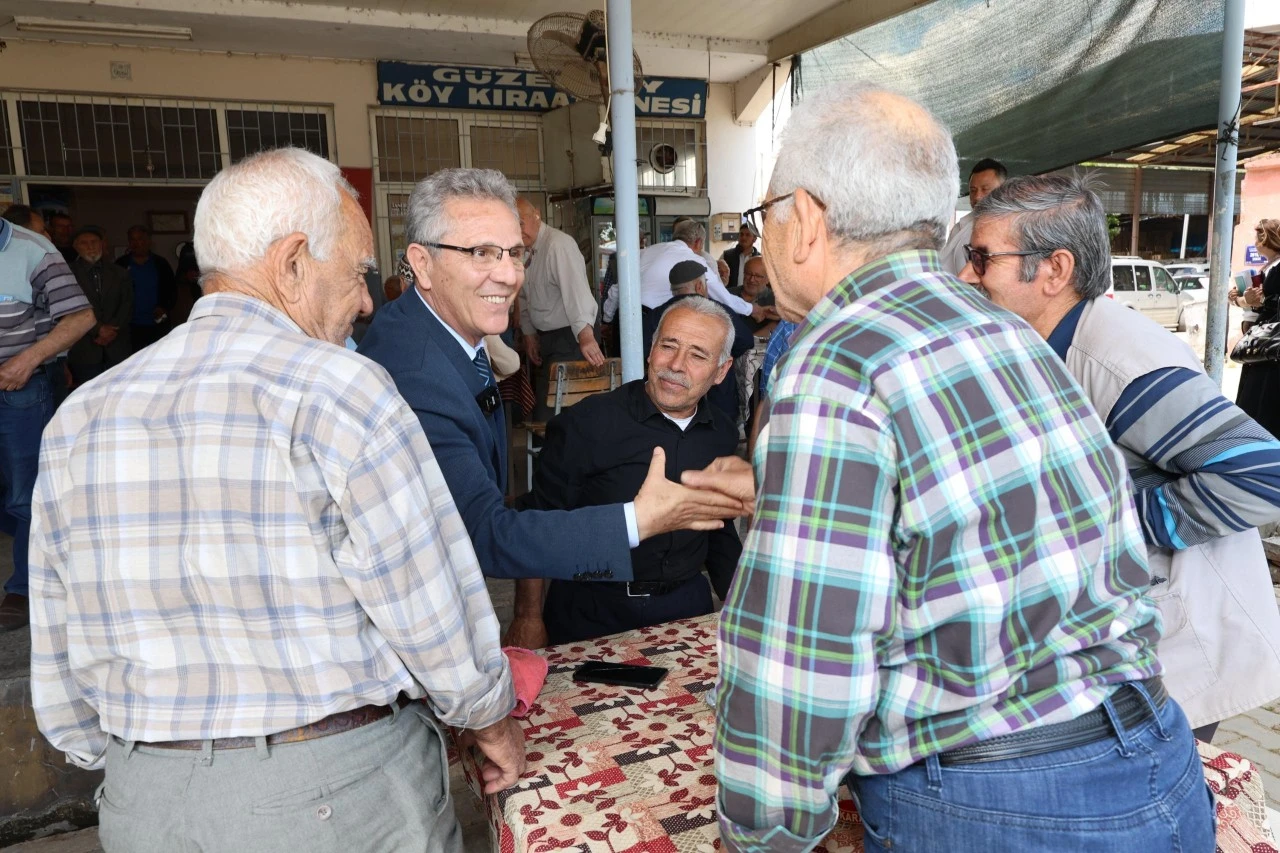 Başkan Tetik Güzelköy’de vatandaşlarla buluştu