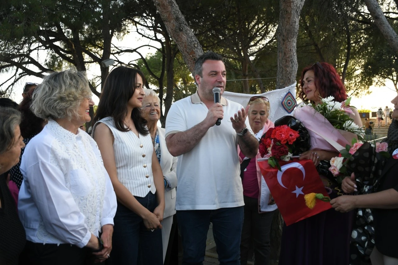 TARİHİ GÜVERCİNADA’DA KADIN EMEĞİ PODYUMA TAŞINDI