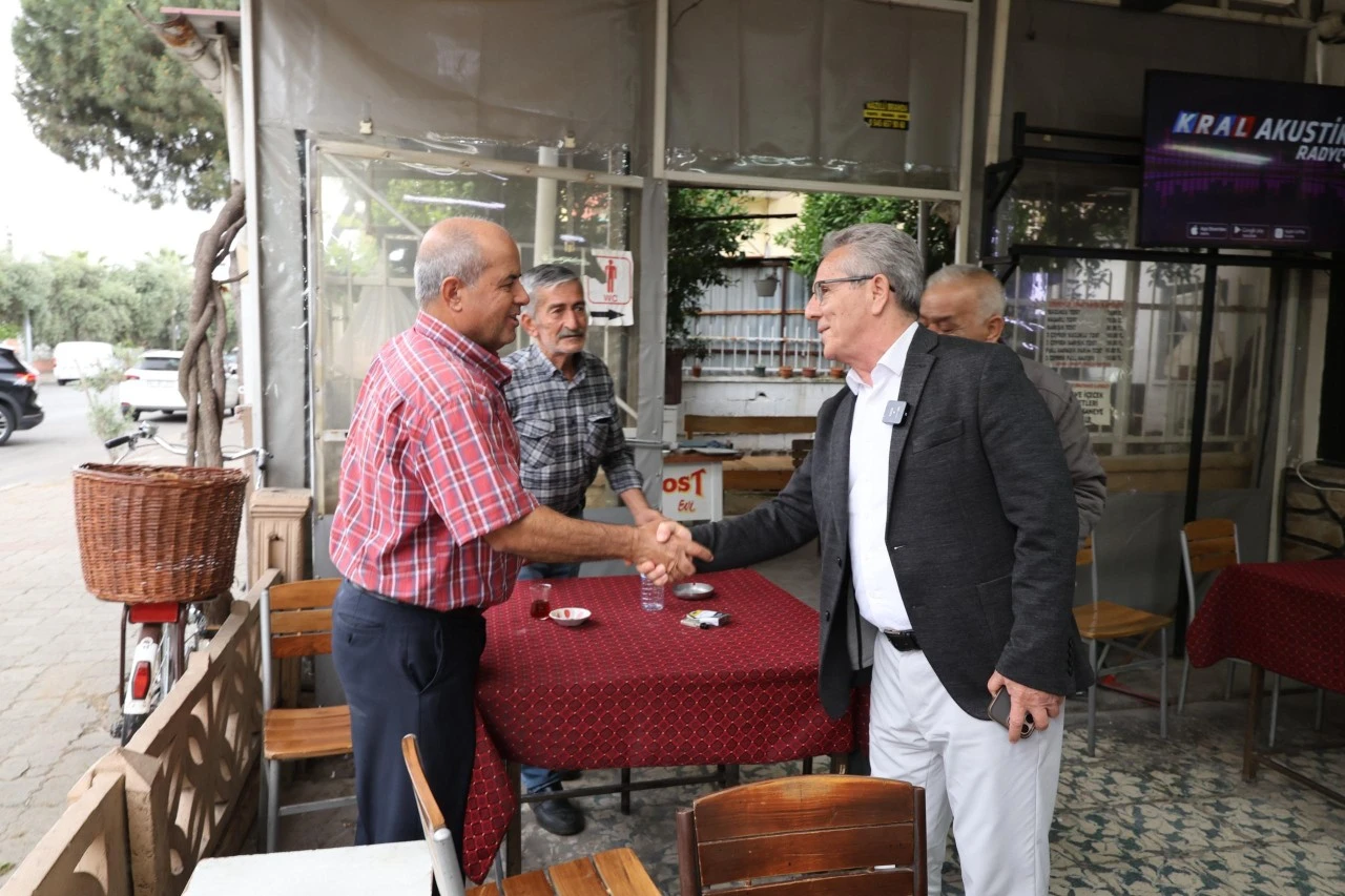 BAŞKAN TETİK ŞİRİNEVLER’DE VATANDAŞLARI DİNLEDİ