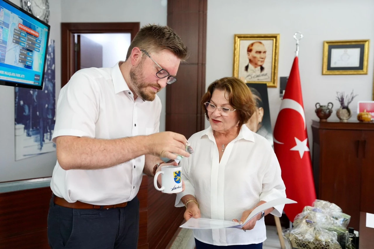 ALMANYA’NIN LAUBACH KENTİ İLE DİDİM ARASINDA KARDEŞ ŞEHİR BAĞLARI GÜÇLENİYOR