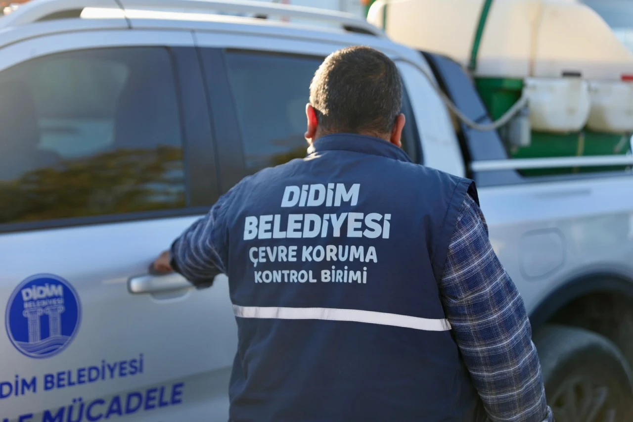 DİDİM BELEDİYESİ İLAÇLAMA ÇALIŞMALARINA YENİDEN BAŞLADI