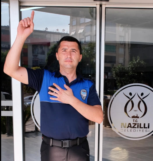Nazilli Belediyesi personellerinden A Milli Takım’a destek videosu