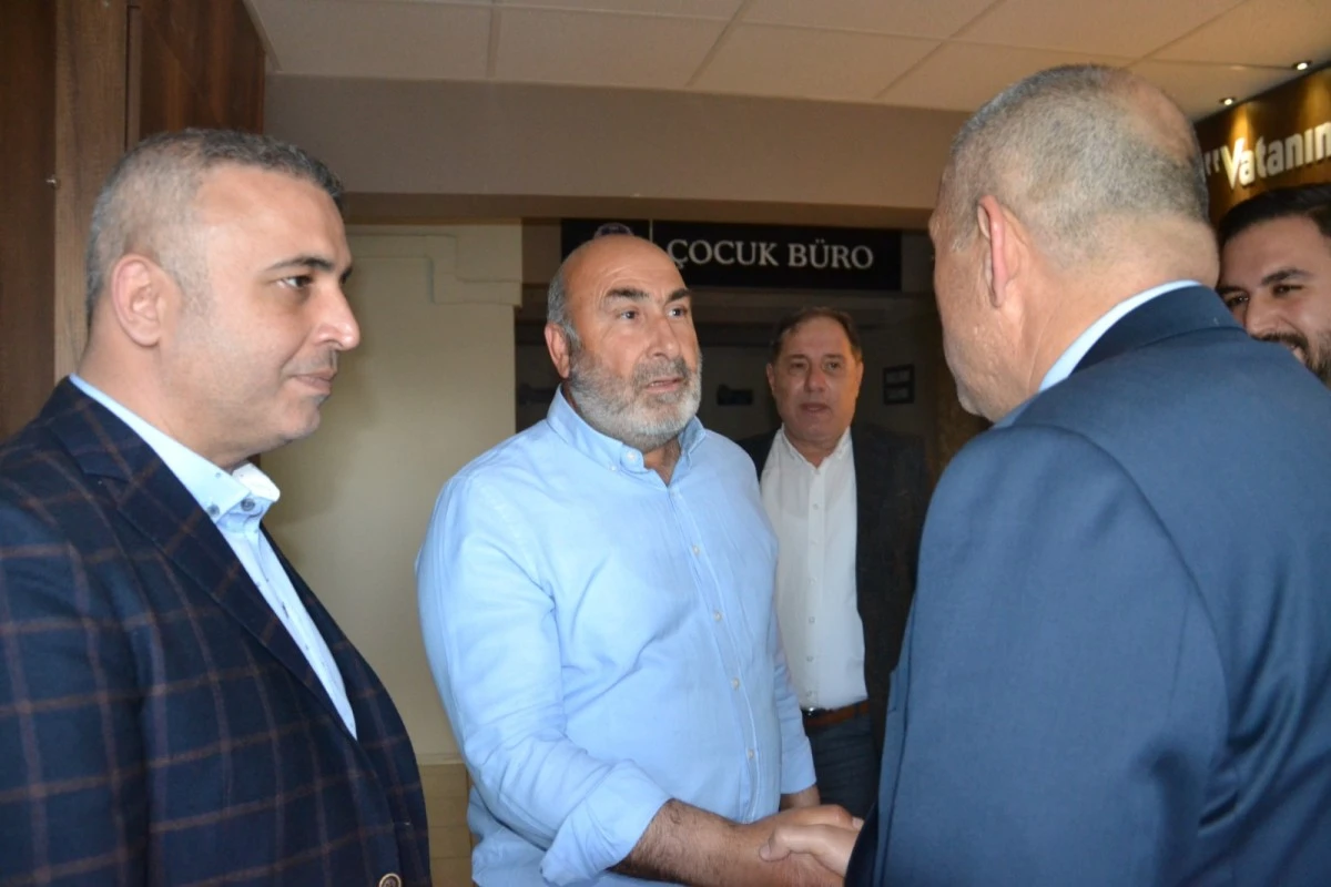 ABAK'TAN NAZİLLİ'DE GÖREV YAPAN EMNİYET GÜÇLERİNE BAYRAM ZİYARETİ