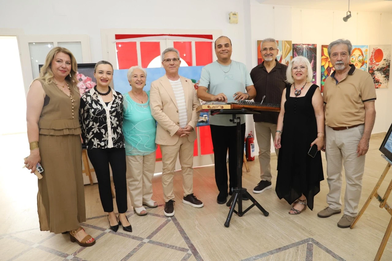 Nazilli’de sanat rüzgarı: YAĞLI BOYA RESİM SERGİSİ KAPILARINI AÇTI