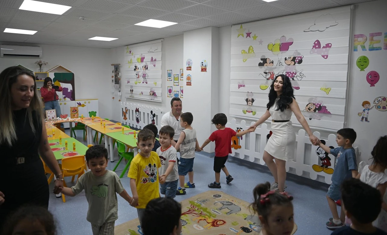 BAŞKAN VEKİLİ DEMİRTAŞ’TAN ‘ÇOCUK GELİŞİM MERKEZİ’NE’ ZİYARET