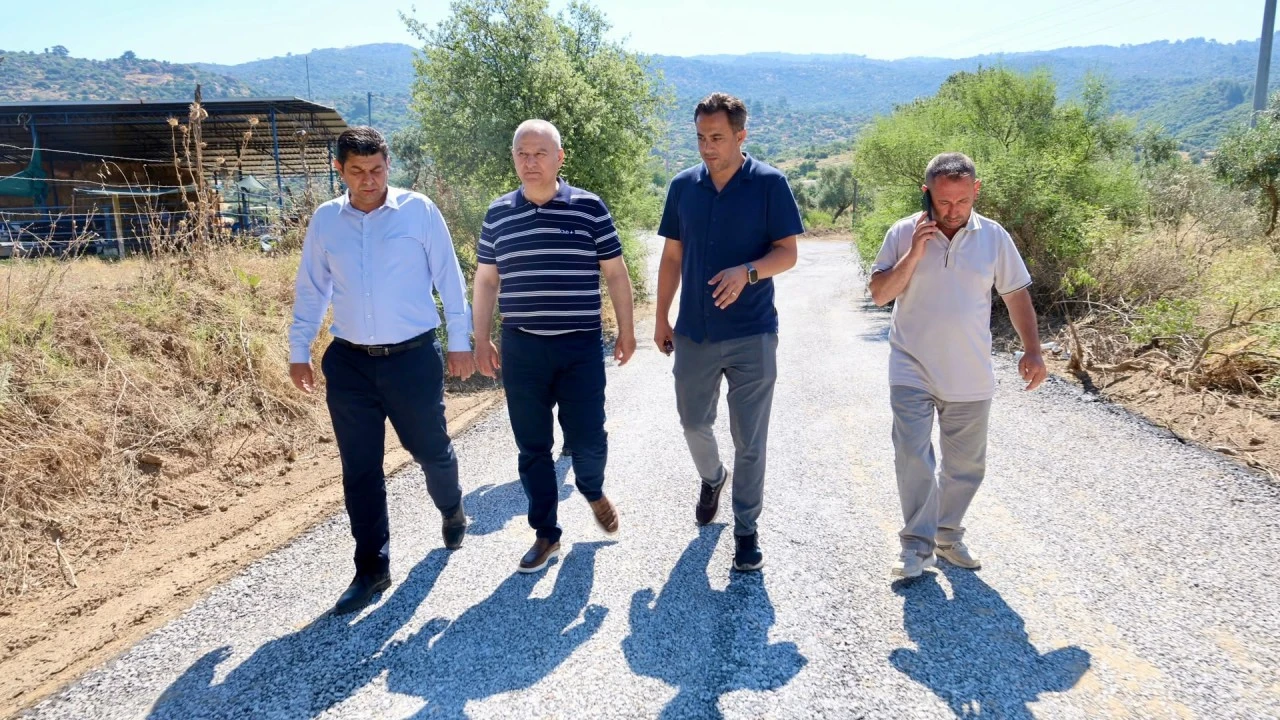 BAŞKAN KIVRAK ÖNCÜLÜĞÜNDE ASFALTLAMA ÇALIŞMALARI BAŞLADI