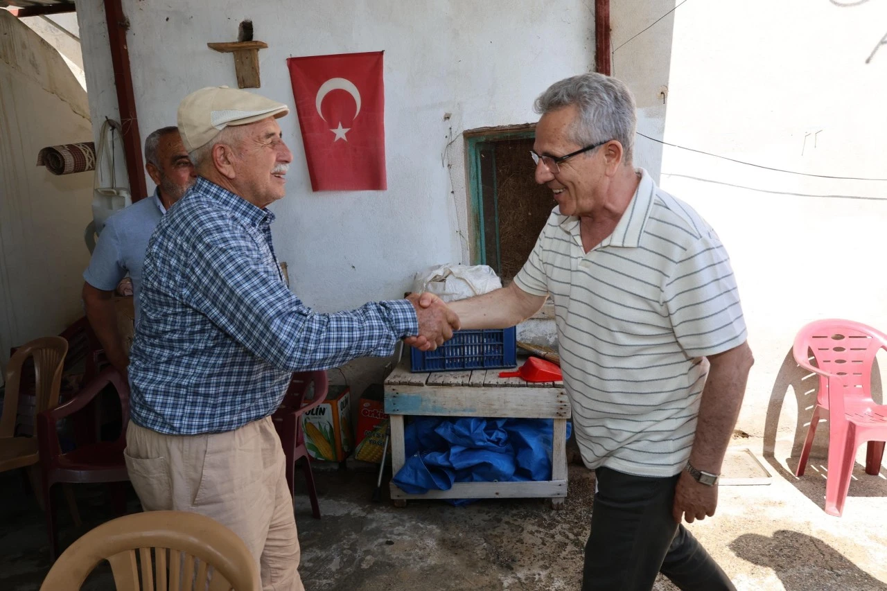 BAŞKAN TETİK’TEN MAHALLELERE ZİYARET TURU