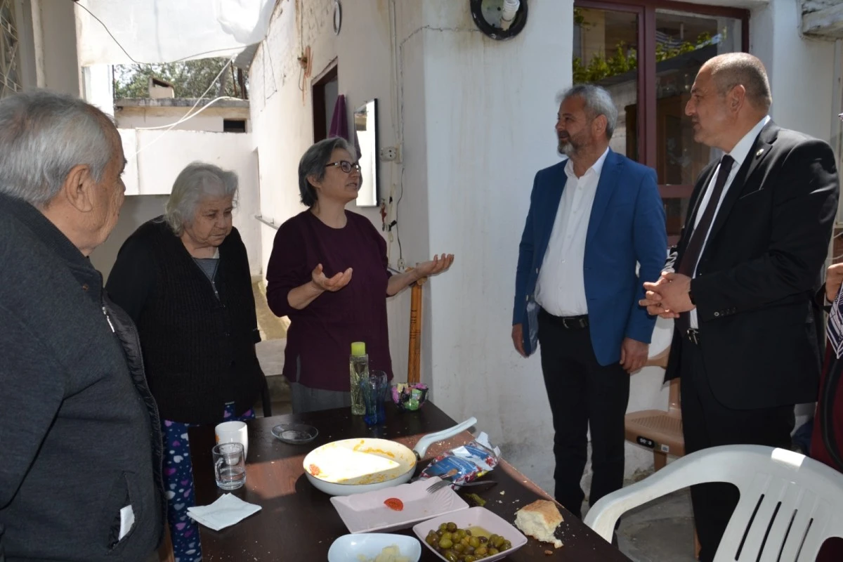 AK PARTİLİ ABAK'TAN YAŞLI VE HASTA VATANDAŞLARA BAYRAM ZİYARETİ
