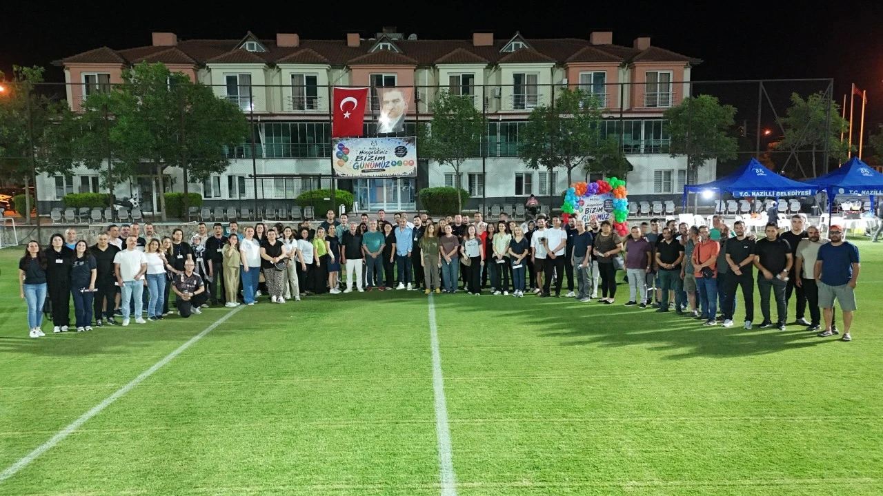 NAZİLLİ BELEDİYESİ’NDEN PERSONELE “BİZİM GÜNÜMÜZ” MOTİVASYON GECESİ