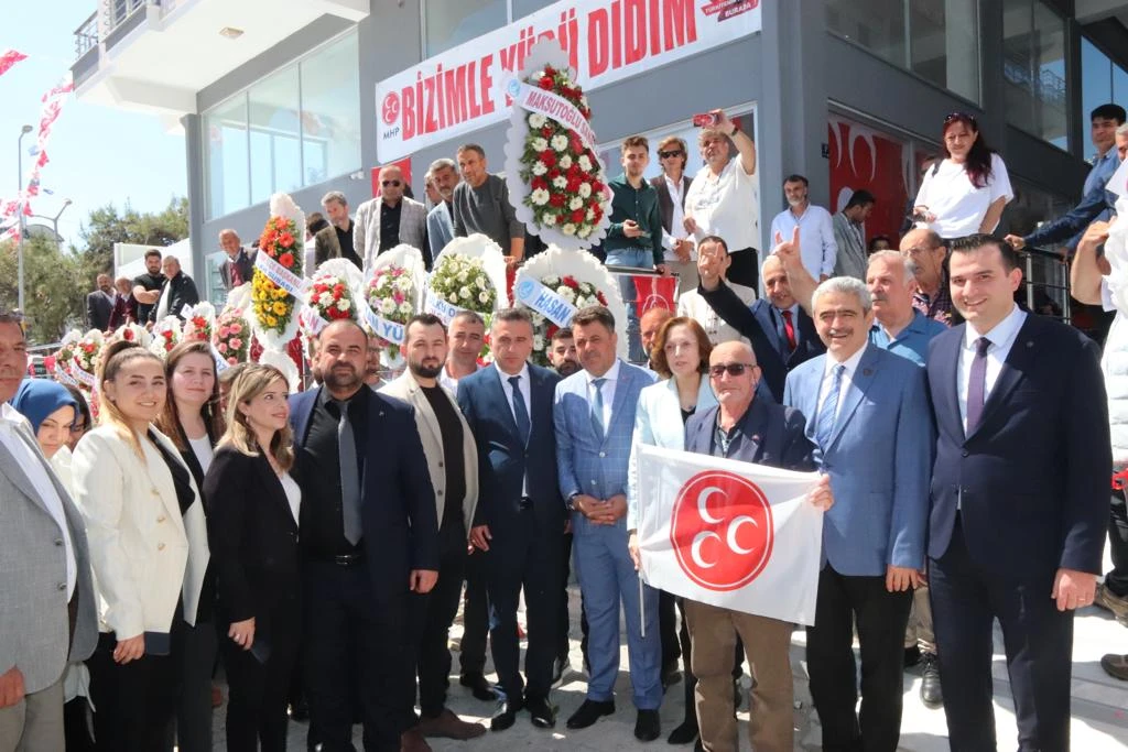 MHP İl&ccedil;e Se&ccedil;im Ofisi, Didim&rsquo;de g&ouml;rkemle a&ccedil;ıldı