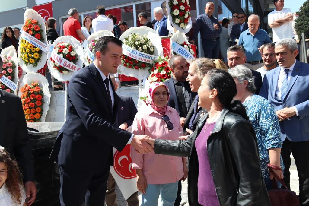 MHP İlçe Seçim Ofisi, Didim’de görkemle açıldı