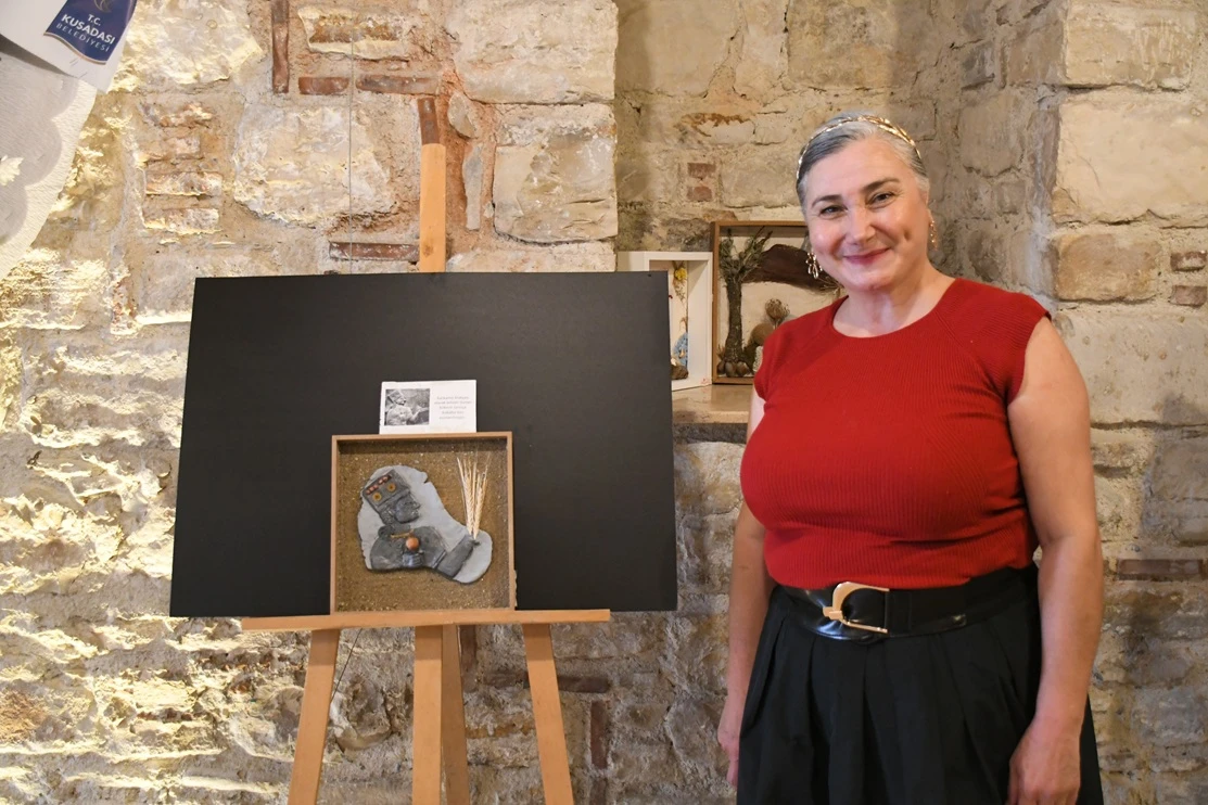 ARKEOLOJİ VE SANAT BU SERGİDE BULUŞTU