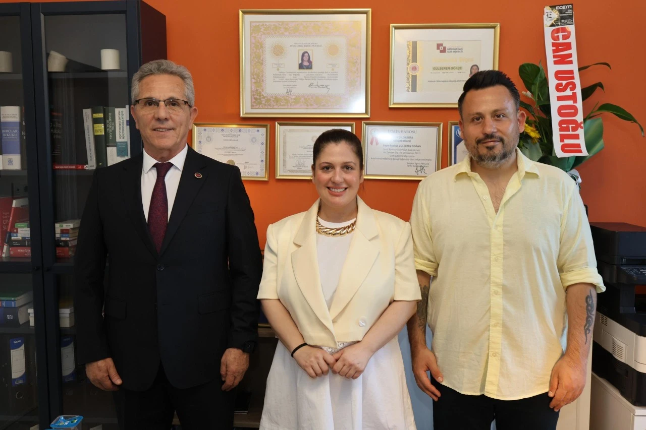 BAŞKAN TETİK, GÜLSEREN GÖKÇE HUKUK BÜROSU AÇILIŞINA KATILDI