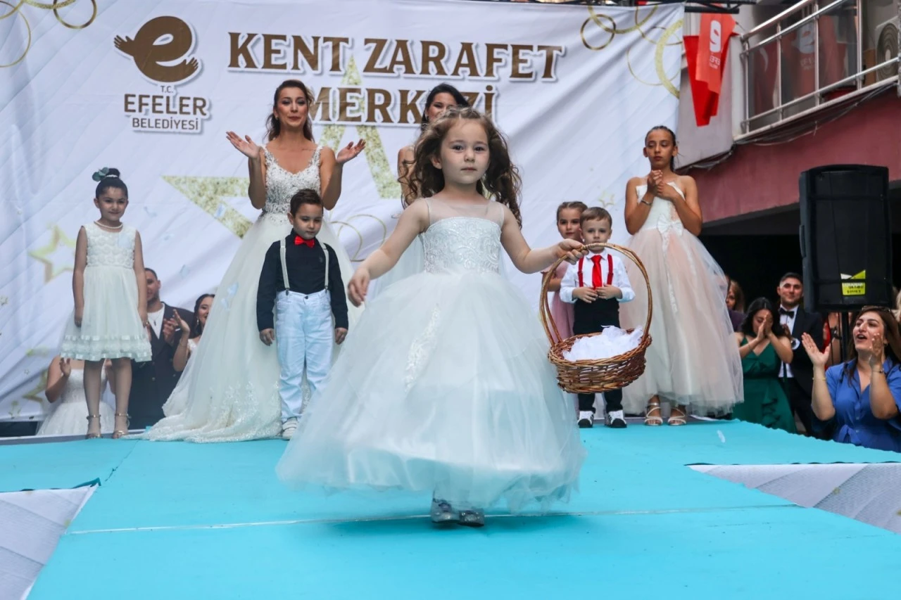 BAŞKAN YETİŞKİN’İN EVLENECEK ÇİFTLERE HEDİYESİ KENT ZARAFET MERKEZİ AÇILDI