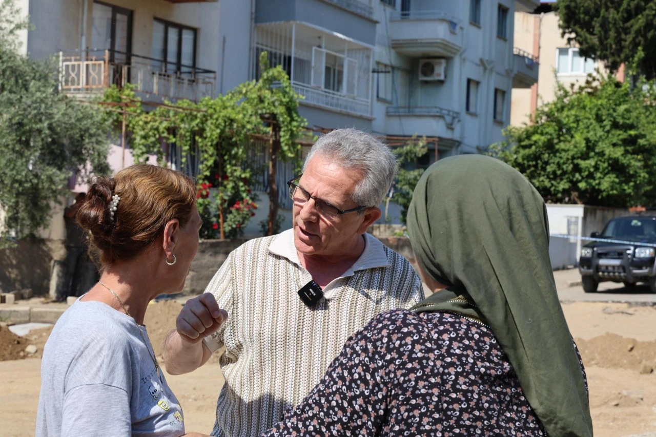 Başkan Tetik 41 noktadaki yol çalışmalarını yerinde inceledi