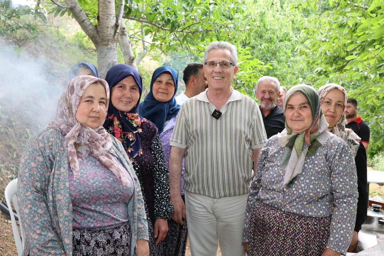 NAZİLLİ'DE MUHTARLARDAN BAŞKAN TETİK'E GÜÇLÜ DESTEK