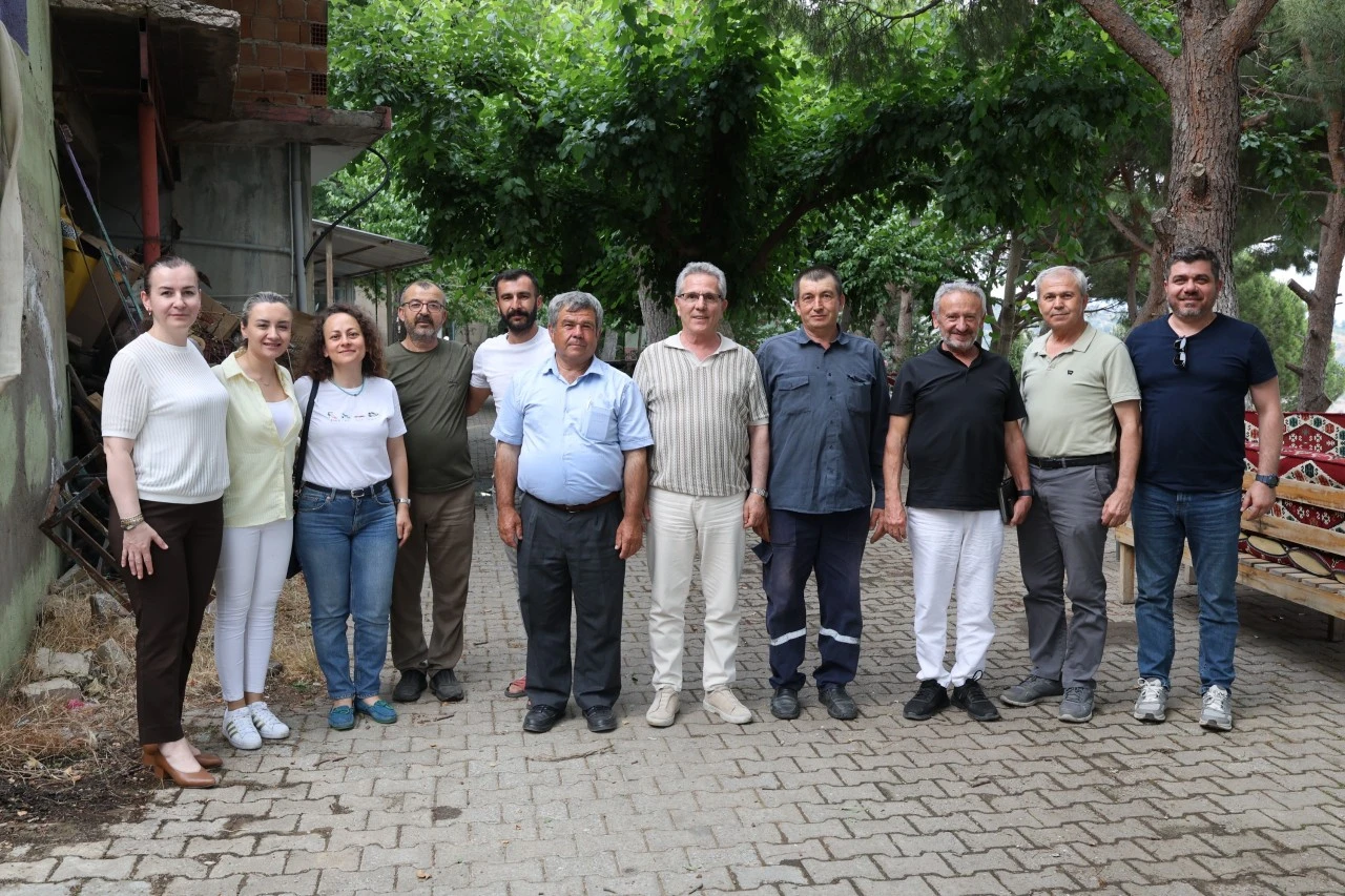 NAZİLLİ'DE MUHTARLARDAN BAŞKAN TETİK'E GÜÇLÜ DESTEK