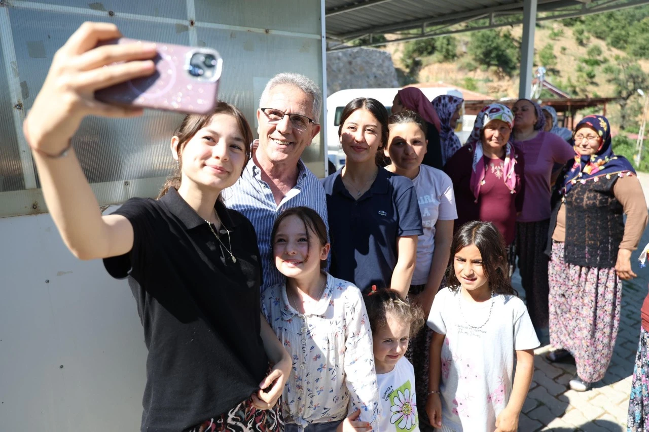 NAZİLLİ BELEDİYE BAŞKANI KIRSALDA GÖNÜLLERE DOKUNUYOR