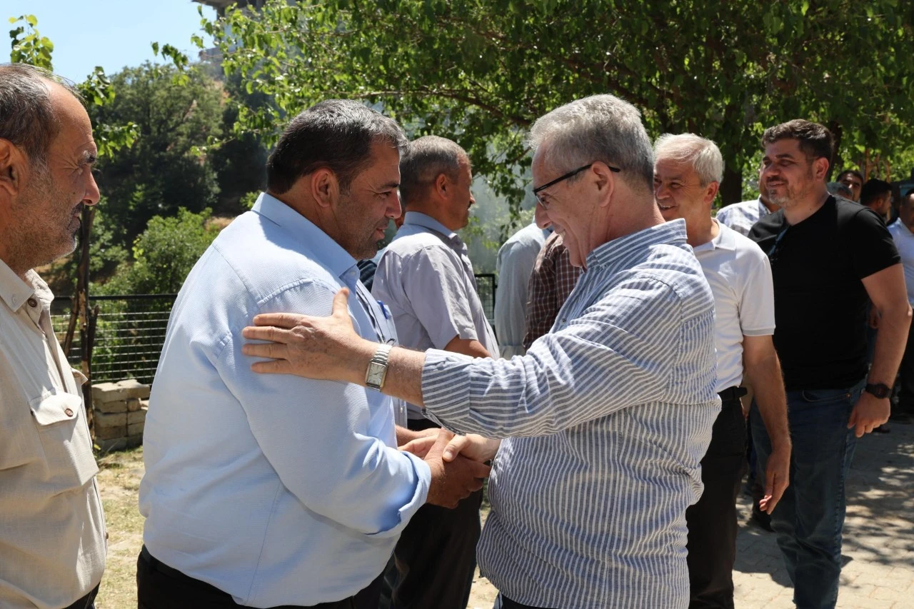 NAZİLLİ BELEDİYE BAŞKANI KIRSALDA GÖNÜLLERE DOKUNUYOR